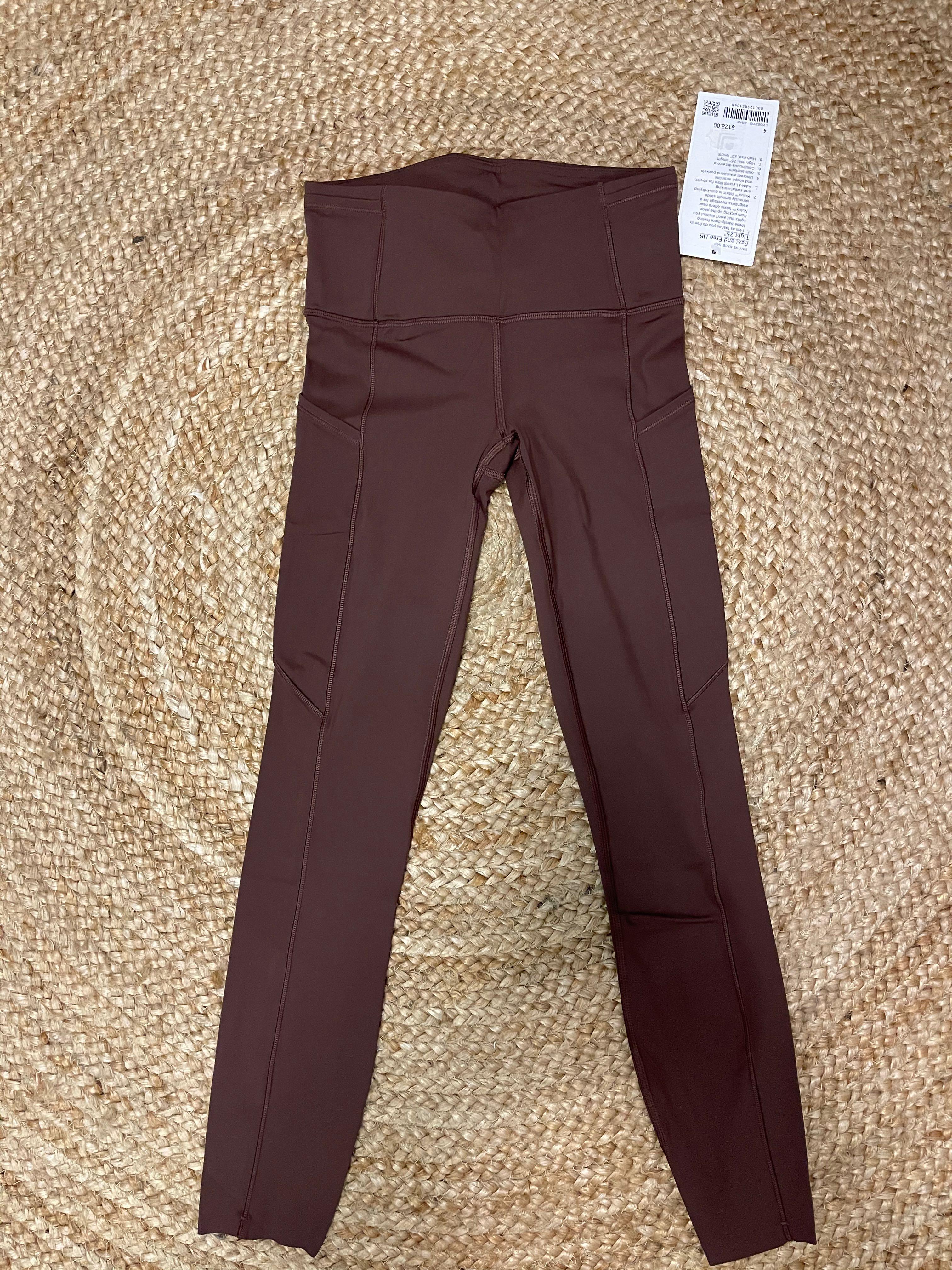 Lululemon Fast And Free Brown Earth's