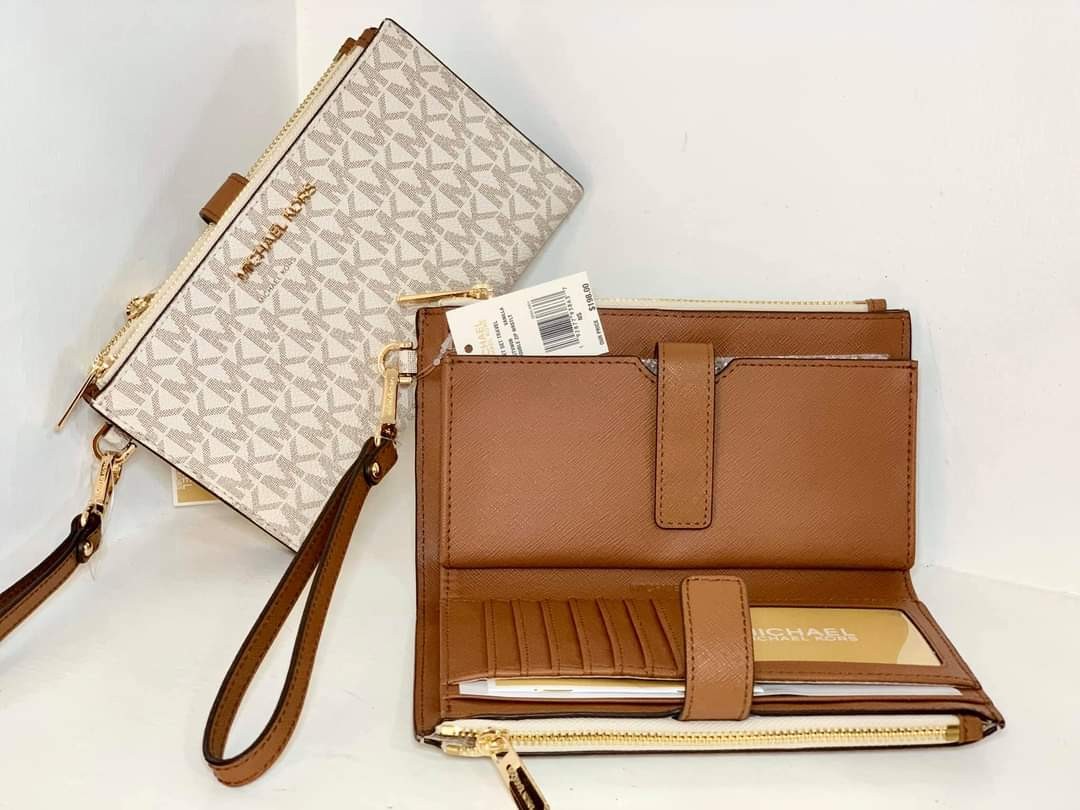 Double zip mk wallet online