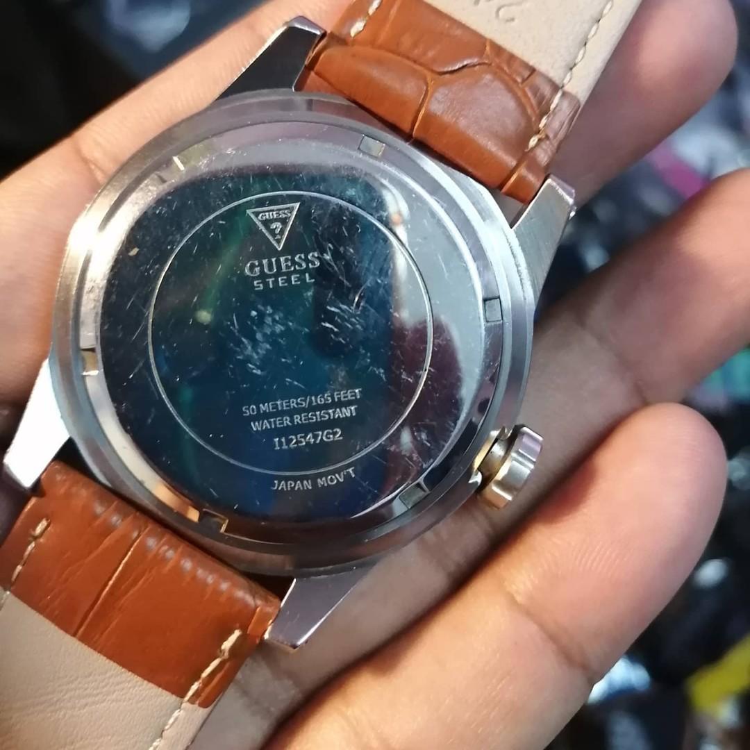 Jam guess steel watch Men s Fashion Watches Accessories