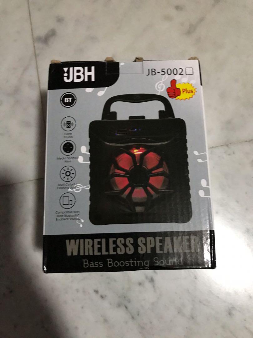 Jbh wireless speaker, Electronics, Audio on Carousell