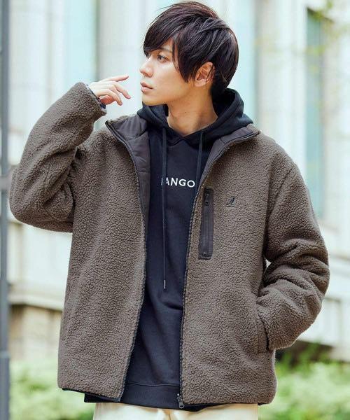 Kangol sales fleece jacket