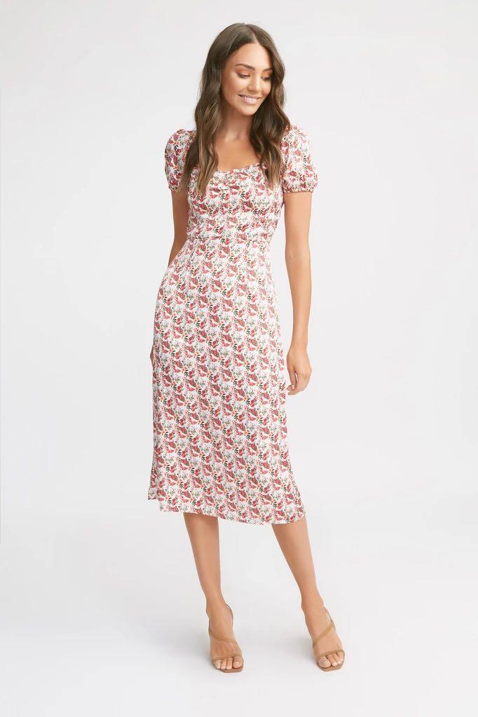 Kookai fanfare midi dress shop