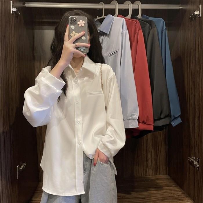 Korean boyfriend shirt hotsell