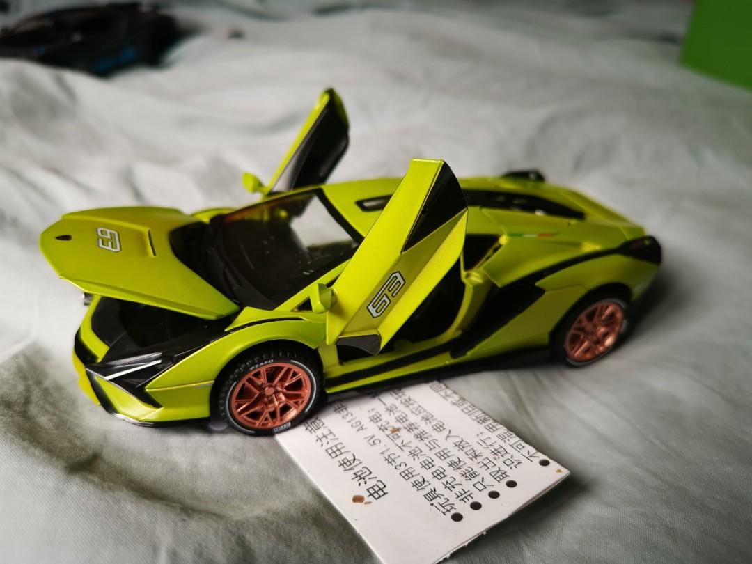 Lamborghini Sian Diecast Car Model 1:32, Hobbies & Toys, Toys & Games on  Carousell