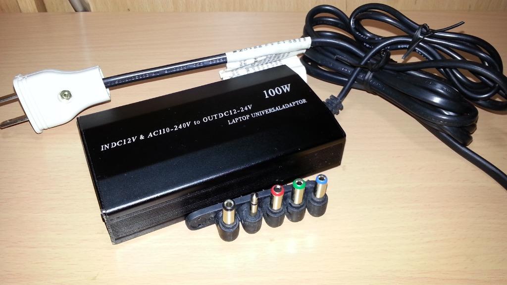 Laptop Universal Adaptor/Power supply (Category: Cables & Adaptors) located in Caloocan City. Submitted by mack.bay (Listing ID 1065766743, Image 1). Description: Laptop Universal Adaptor/ Power Supply Optimum Brand Multiple DC Voltage output for different laptop Voltage required Electronic type for safety & Economy used Power Saver Specifications: Selectable Voltage output Ranging from 12VDC-24VDC (100W) Input- Auto Voltage 110-220VAC 50/60Hz Ca