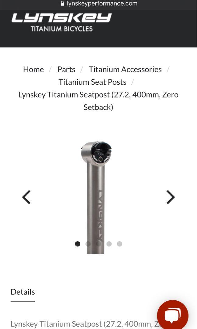 lynskey titanium seatpost