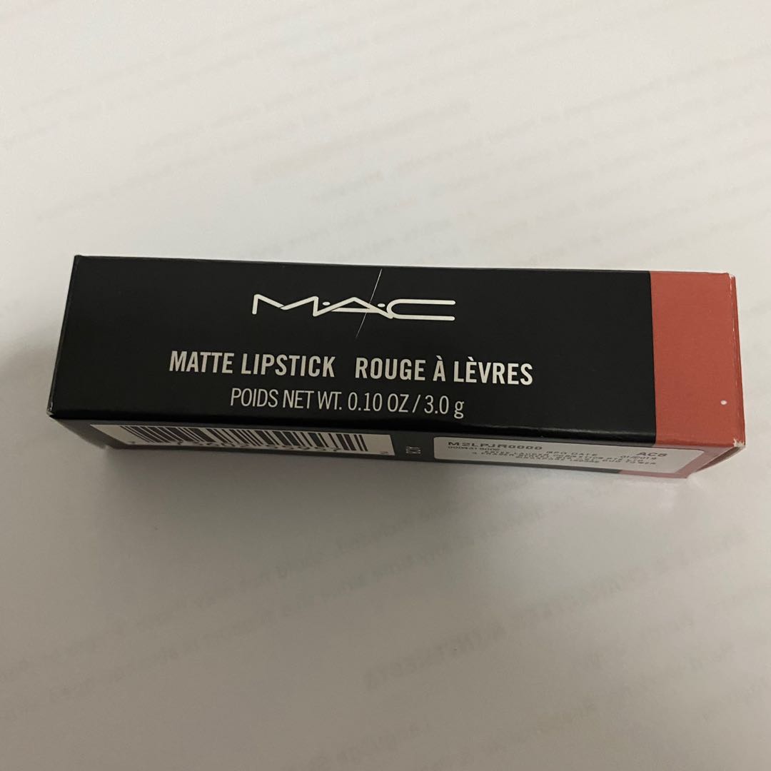 mac lipstick package