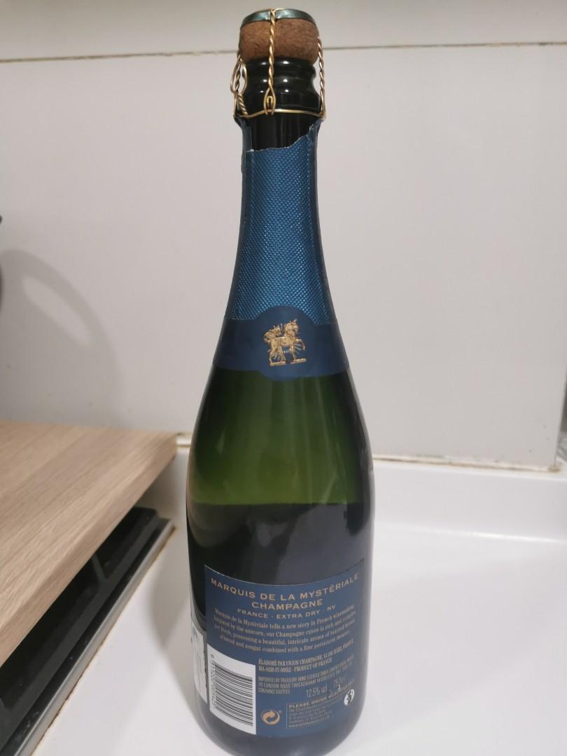 MAISON DE GRAND ESPRIT Marquis De La Mysteriale Champagne 75cl, Food