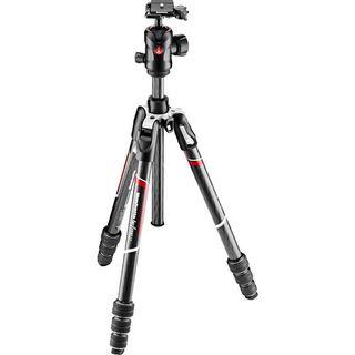 Manfrotto Befree GT Travel Carbon Fiber Tripod with 496 Ball Head (Black)MKBFRTC4GT-BH