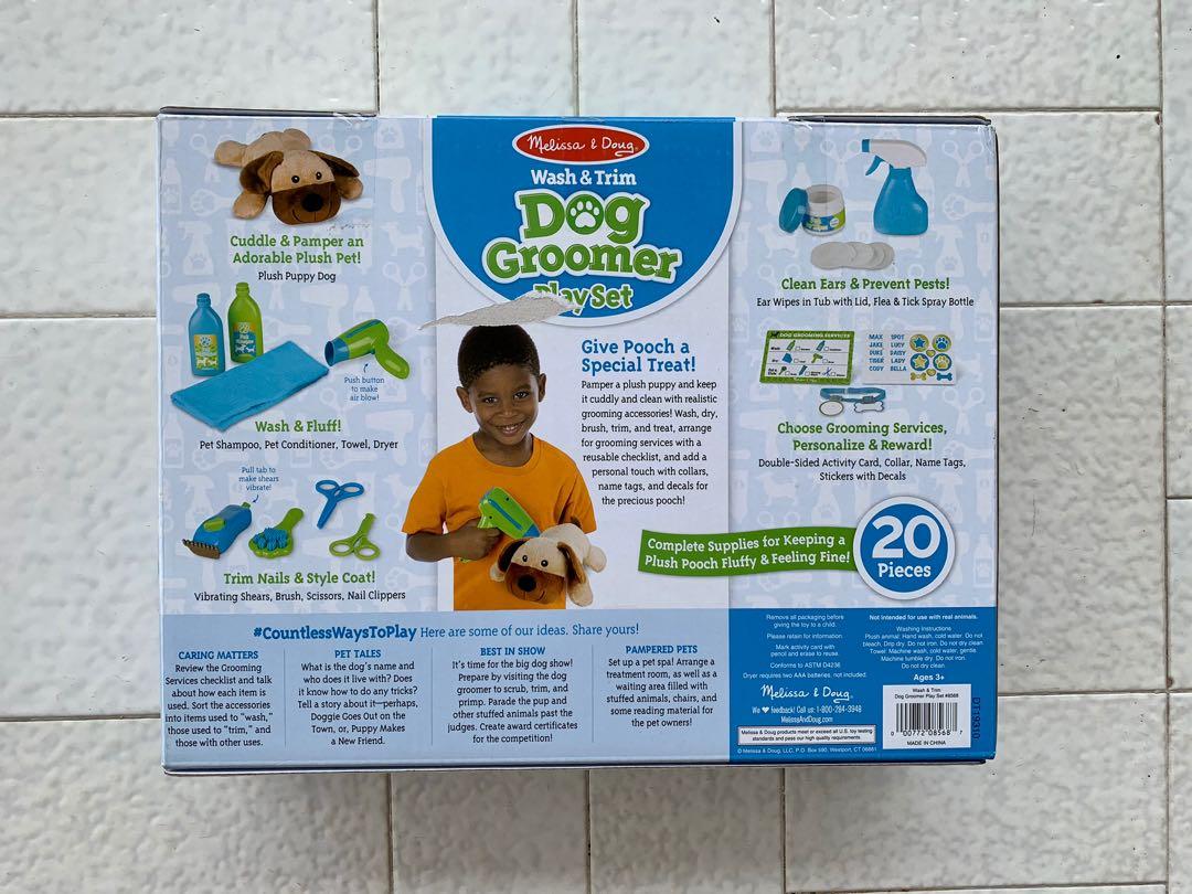 Melissa and store doug dog grooming