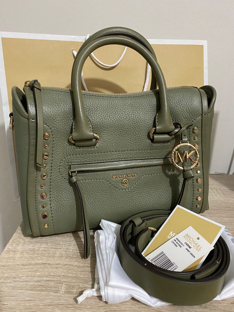 Michael Kors Carine Small bag, Luxury, Bags & Wallets on Carousell