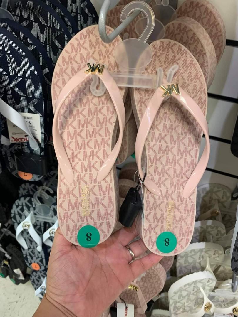 Michael kors discount wedge flip flops
