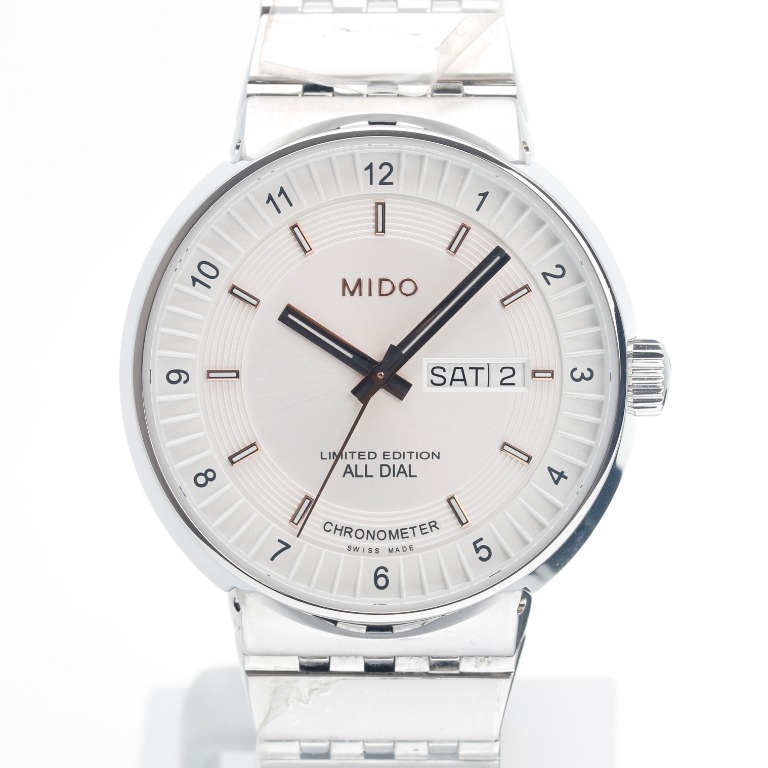 MIDO Limited Edition All Dial Mens Silver Automatic watch