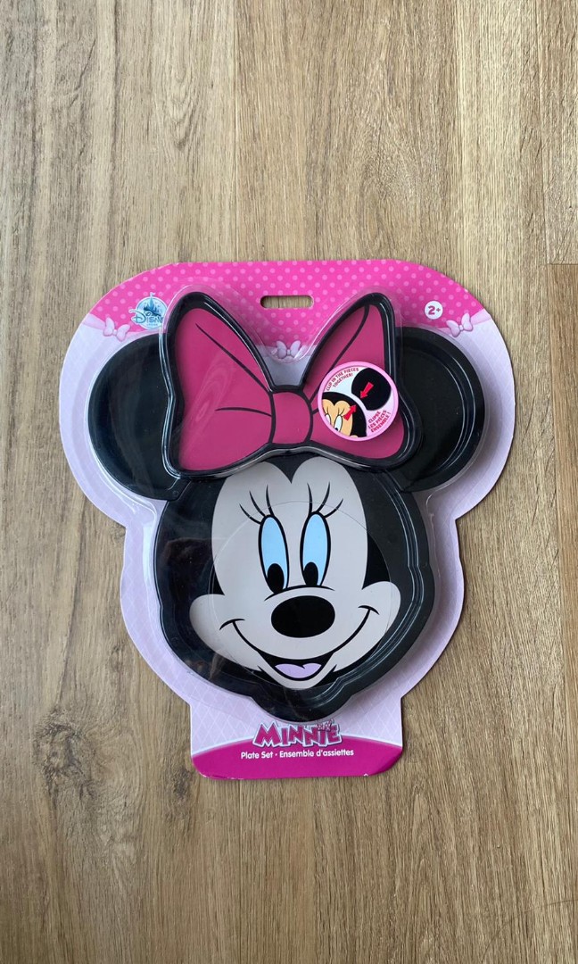 minnie plate set