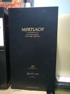Mortlach 25 years old box only