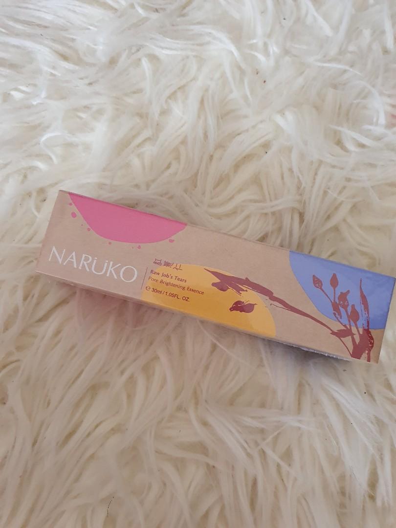 naruko raw job's tears pore brightening essence