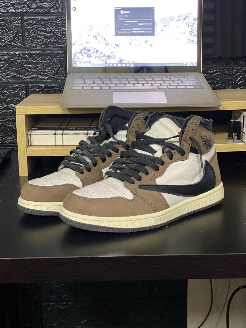 nike aj1 travis scott