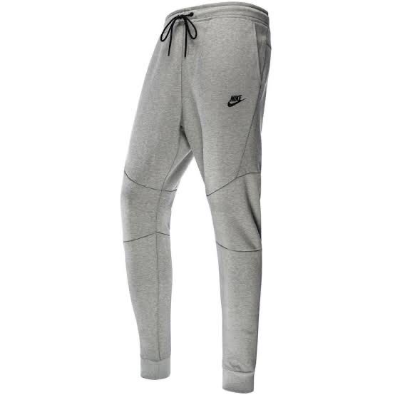 nike tech fleece joggers gray