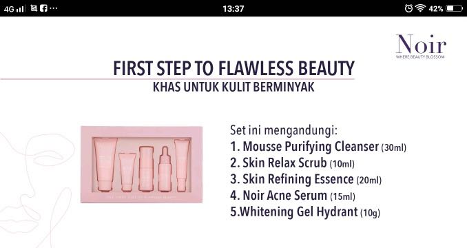 noir skincare harga