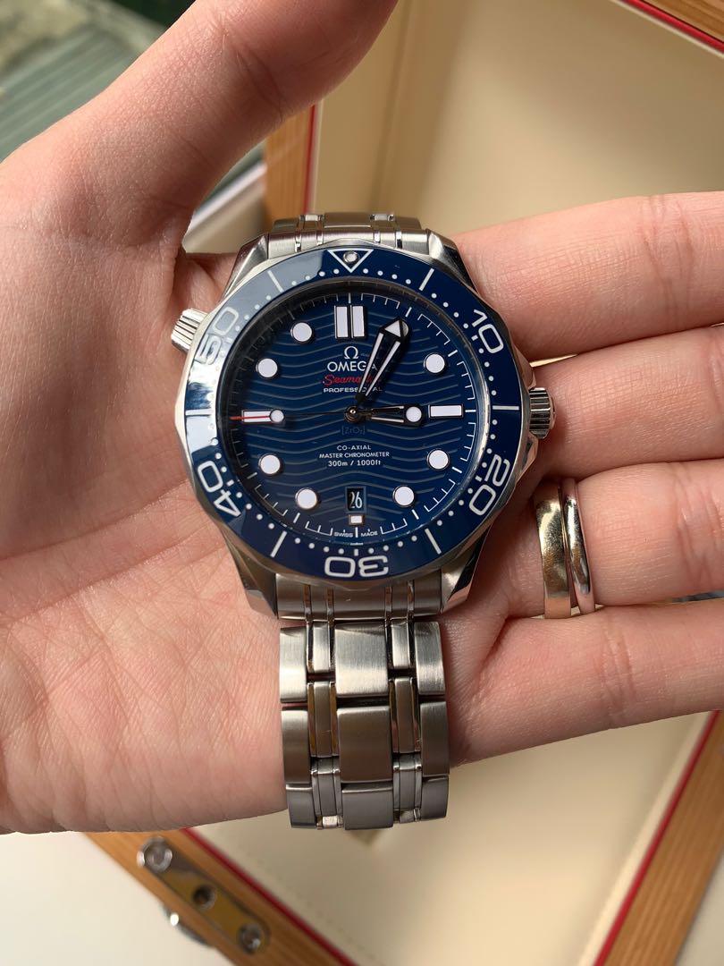 Omega Seamaster 300m Blue Dial (Nov 