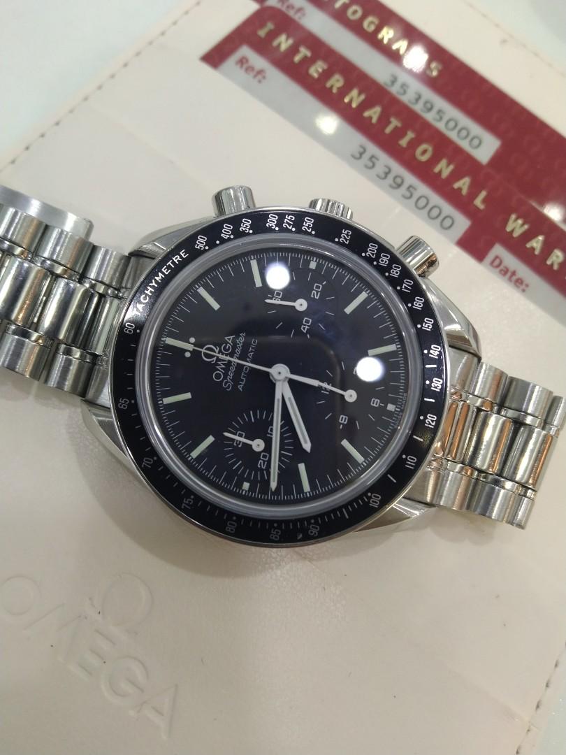 Omega speedmaster reduced sapphire Luxury Watches on Carousell