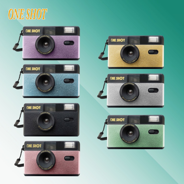 OneShot 31mm F9 Focus Free Film Cameras (Kodak Color Plus 200 36/135