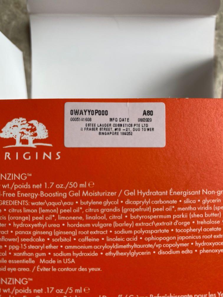 Origins Ginzing set, Beauty & Personal Care, Face, Face Care on Carousell