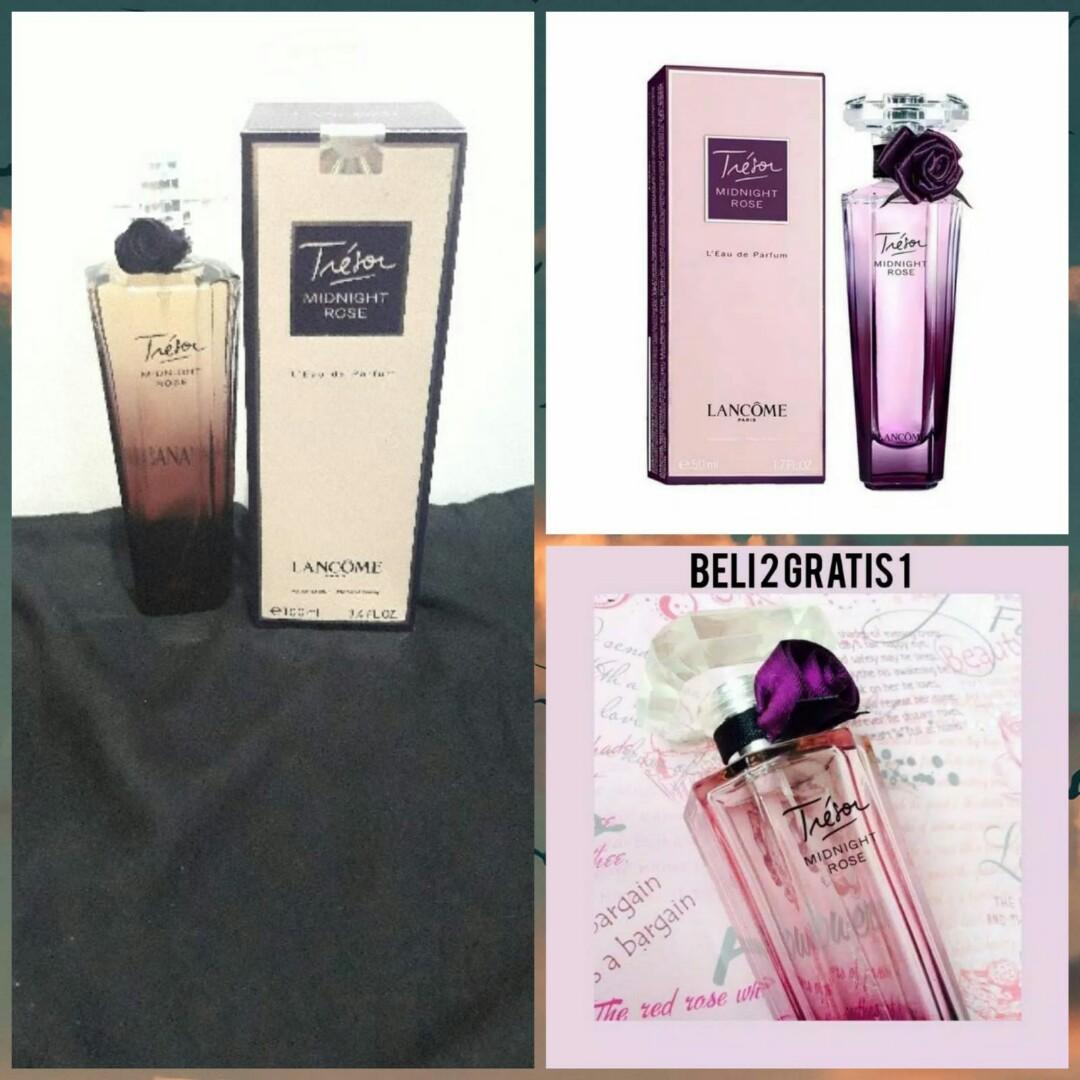Parfume lancome tresor midnight rose Kesehatan Kecantikan
