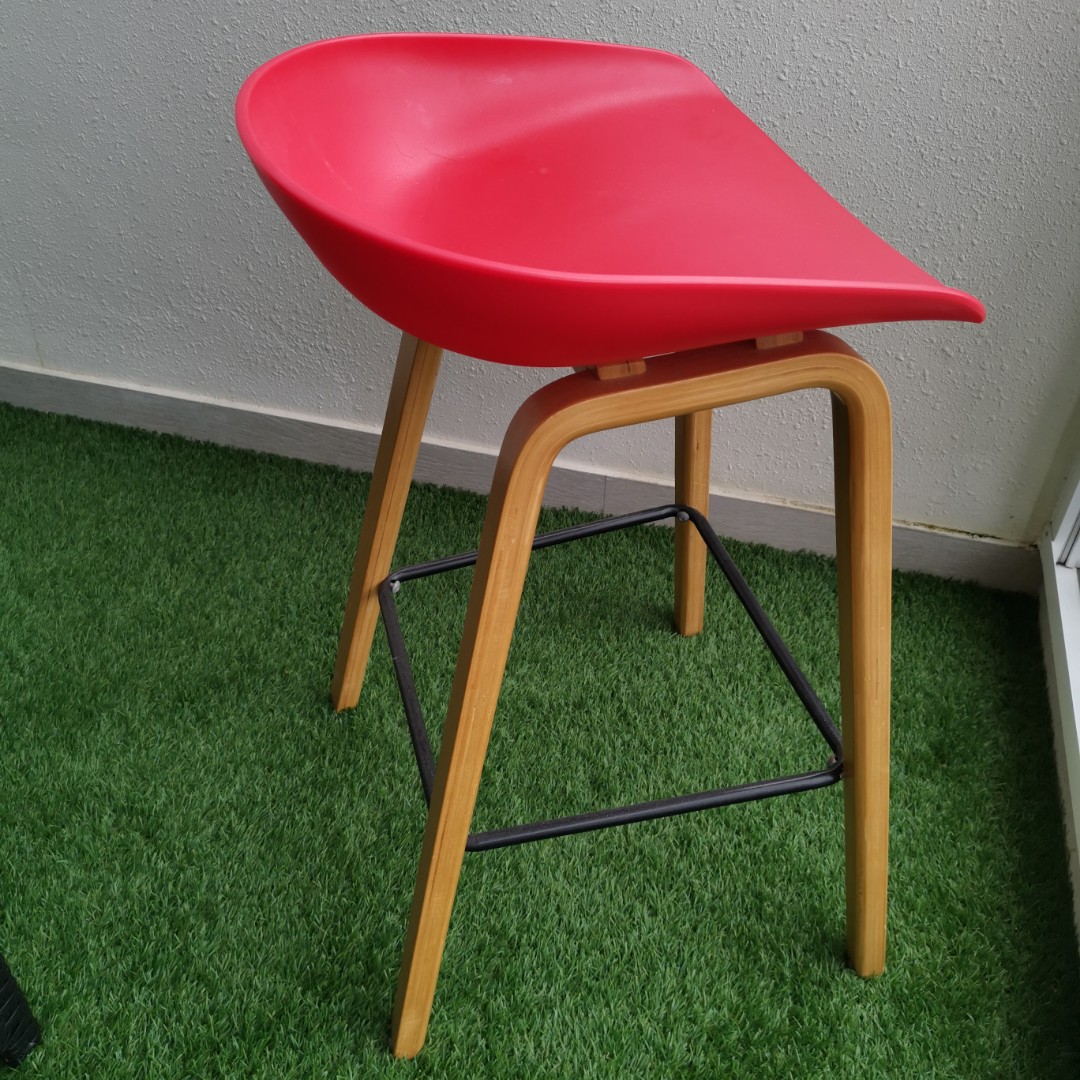 Plastic Tall Chair, Furniture & Home Living, Furniture, Chairs on Carousell