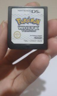 Pokemon white  (nintendo ds, aus version)
