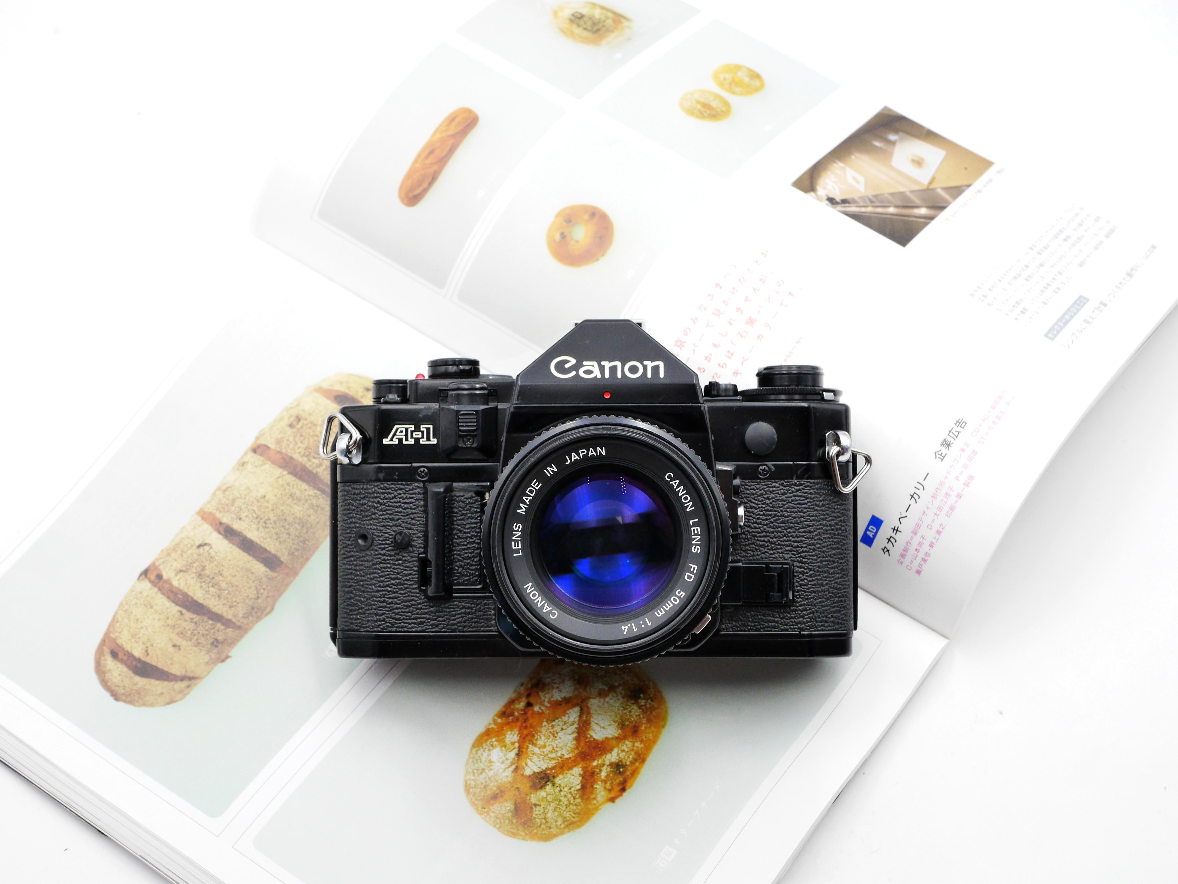 pro serviced canon a1 film slr fd 50mm f1 4 lens photography cameras dslr on carousell