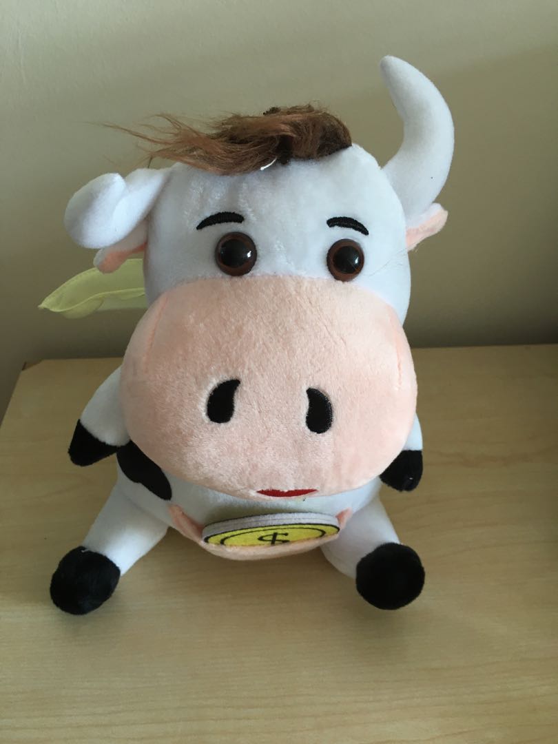 Prosperity Ox Cow Soft Toy Cny Everything Else On Carousell