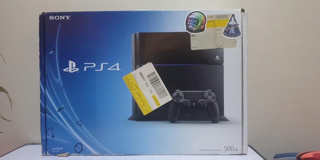 Ps4 phat 2tb (Category: PlayStation) located in Quezon City. Submitted by itemsforadoption (Listing ID 1065725259, Image 2). Description: Item: ps4 phat 2tb Price: 9000 Condition: great condition, last tested jan 27 Description: Complete set of ps4 phat with cords, box and red v2 controller. No issues, updated. 2tb of storage with nba2k20 and batman arkham Rfs: Decluttering consoles and games that I don't use anymore. So if you're looking to get 