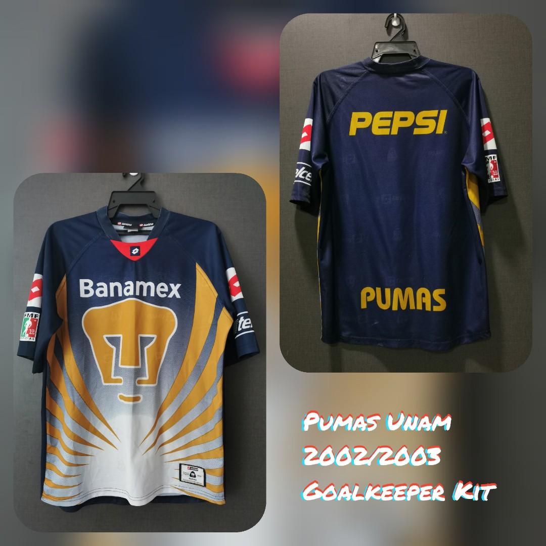 Pumas unam goalie jersey outlet