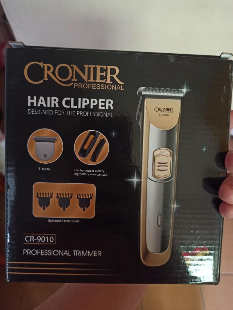 Rechargeable Cronier CR-9010 Hair Clipper Shaver, Beauty & Personal ...