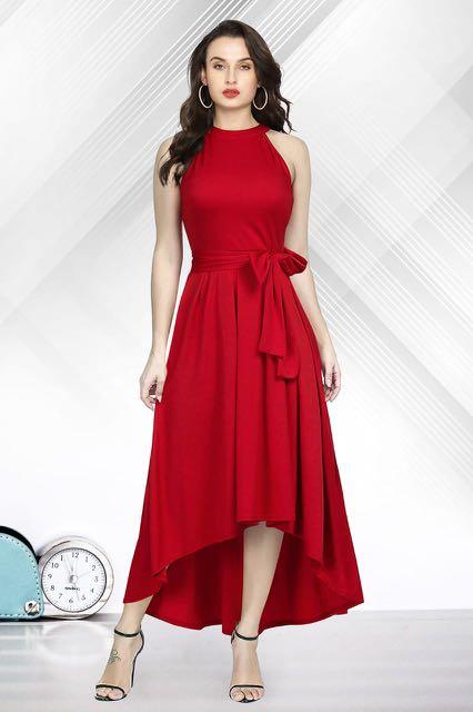 One piece red dress Clearance
