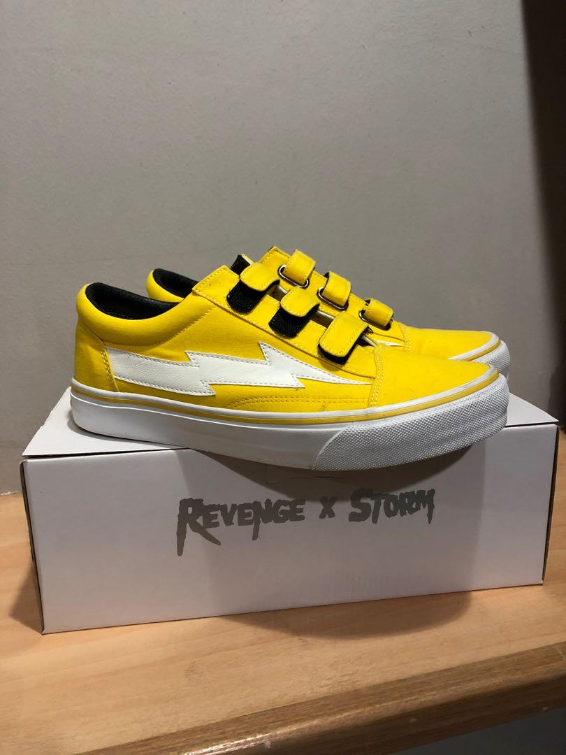 revenge storm yellow velcro