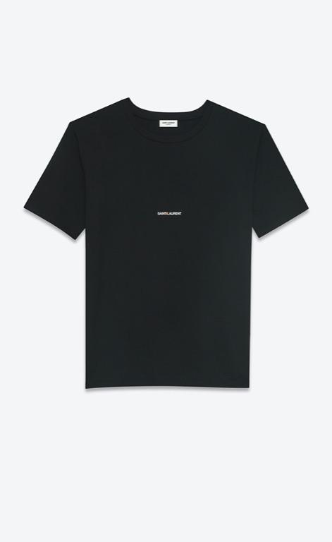 Saint Laurent Shirt Unisex (Preorder) (Category: Luxury Apparel) located in Malabon City. Submitted by designerarchives.ph (Listing ID 1065716931, Image 2). Description: Sizes: S, M, L, XL, XXL Colors: Black, White Unisex - 50% downpayment is required - 1 to 2 weeks ETA - No return, no refund - Buyer will shoulder the shipping fee. Tags: Balenciaga Shirt Gucci Shirt Versace Shirt Alexander Wang Shirt Prada Shirt YSL Shirt.