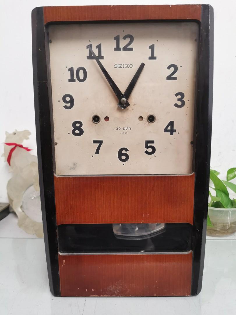 Seiko Vintage Wall Clock, Hobbies & Toys, Memorabilia & Collectibles
