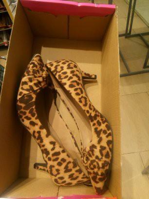 Payless hot sale leopard heels