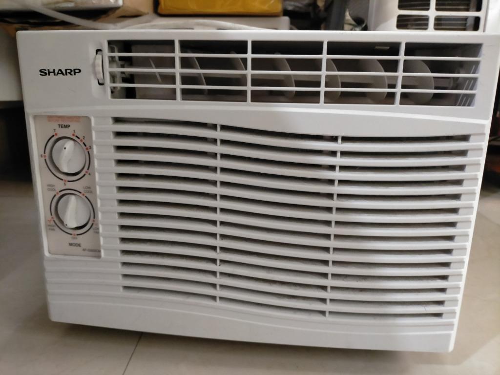 Sharp 0.5 HP Window type Aircon AFG502CM, TV & Home Appliances, Air