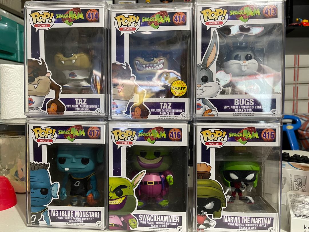 space jam funko pop set