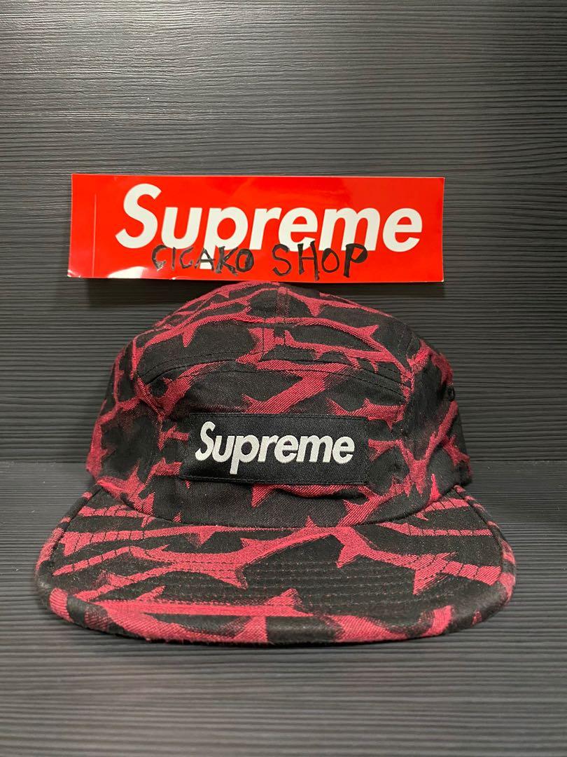 Supreme Thorn Camp Cap Red - FW18 - US