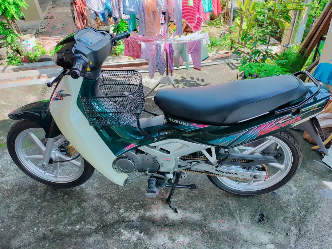 Suzuki RG Sport Leg Shield, Motorbikes on Carousell