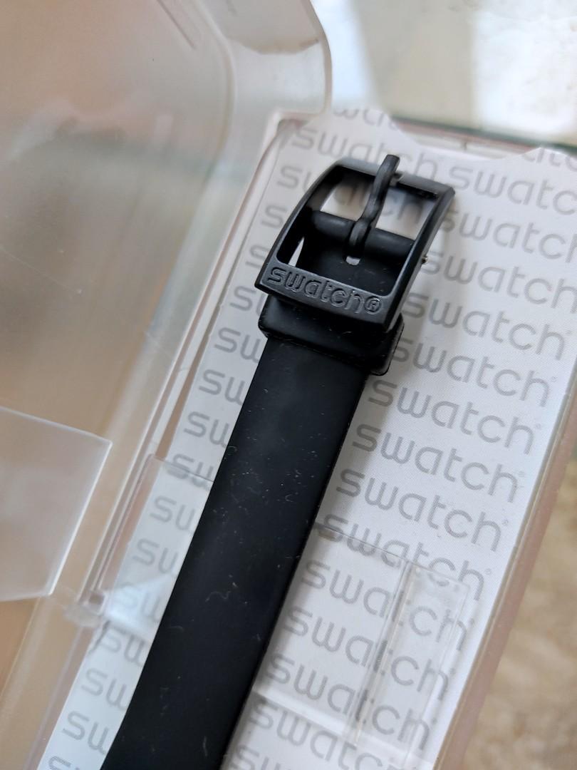 Swatch Something Black Like New Women s Fashion Watches