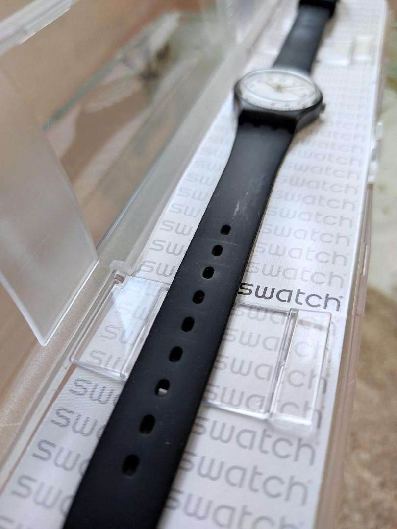 Swatch something clearance black