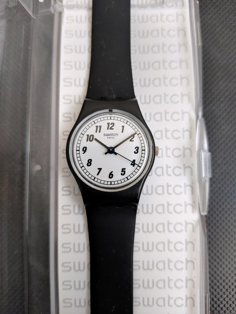 Swatch something sales black