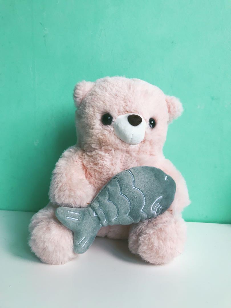Teddy top bear fish