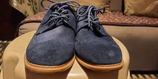 Tommy Hilfiger Classic Suede Derby Shoes in Black