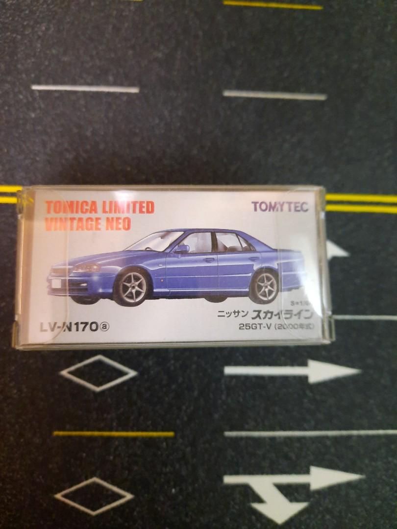 Tomica Limited Vintage NEO LV-N170a Nissan Skyline 25GT-V (blue) Tomytec  1:64